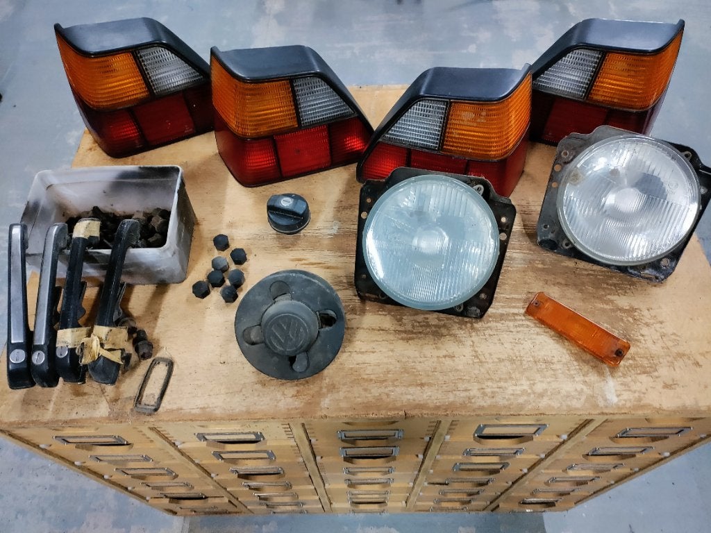 Lot de 2 pièces pour golf, Enlèvement, Utilisé, Volkswagen