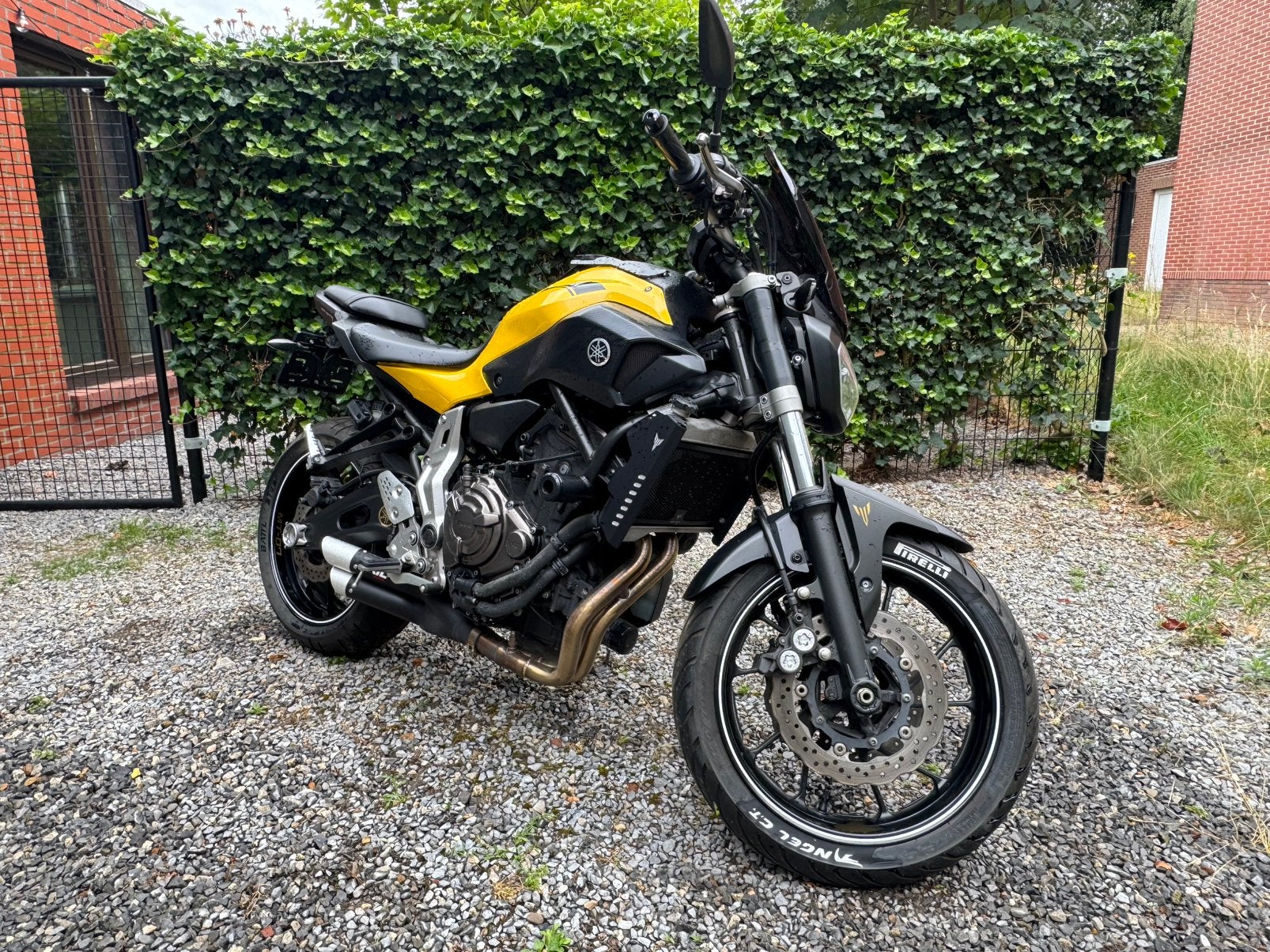 Yamaha MT-07 60th Anniversary – 2016 – 36.524 km, Particulier, Sportuitlaat