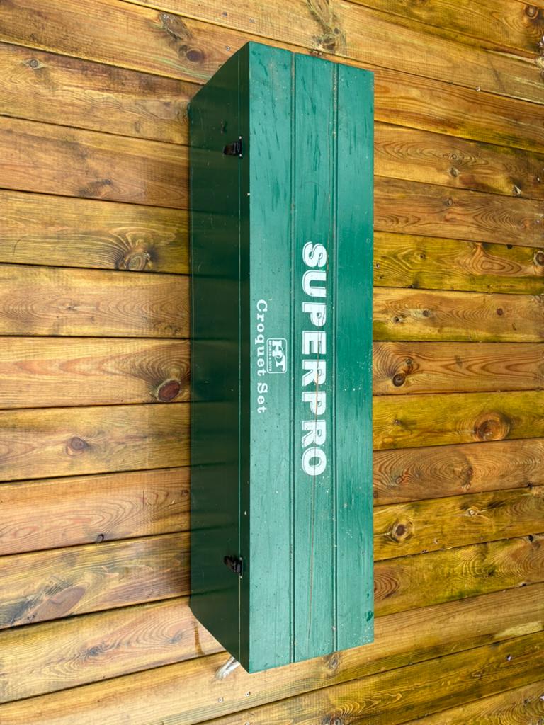 Superpro Croquet Set, Sport en Fitness, Overige Sport en Fitness, Ophalen, Zo goed als nieuw