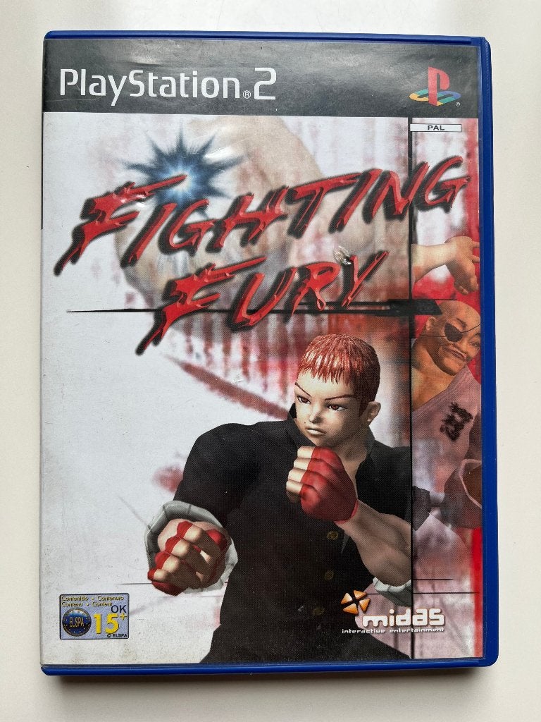 Fighting Fury Playstation 2 PAL, Gebruikt, Vechten, 2 spelers, Ophalen of Verzenden