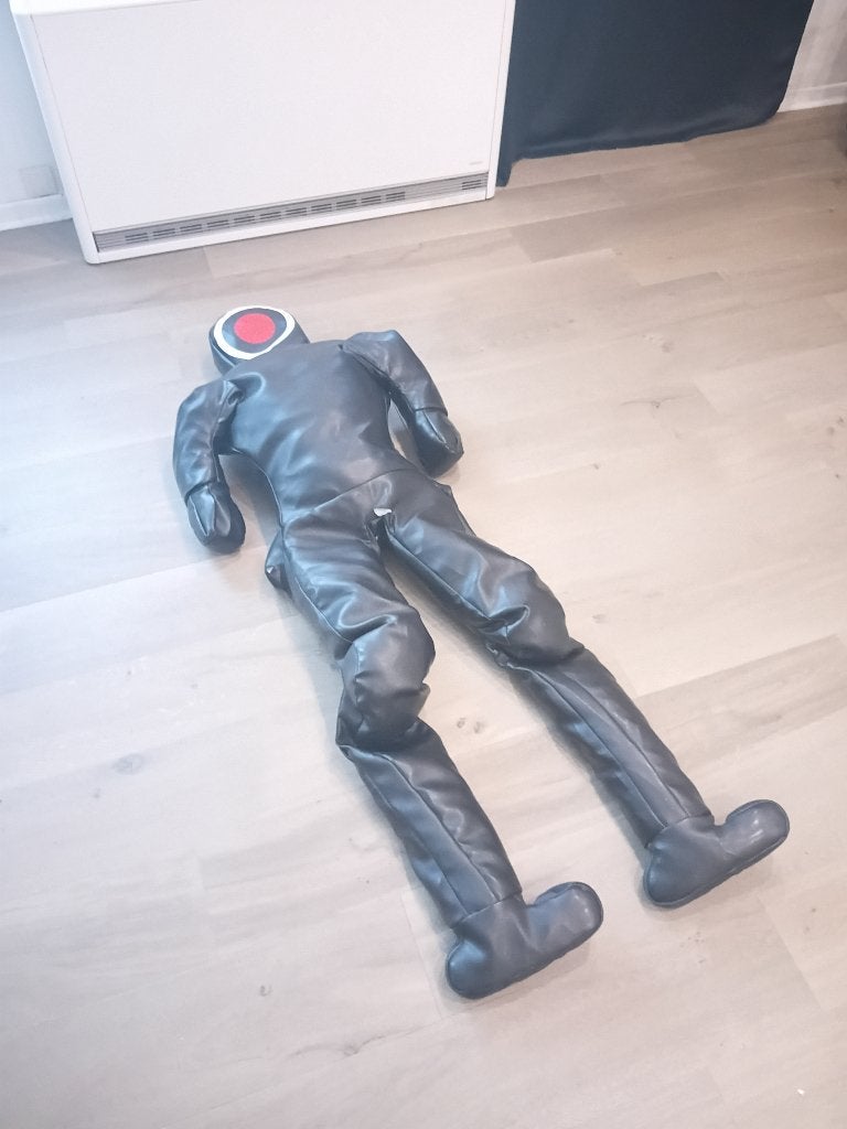 Mannequin jiu jitsu brésilien/grappling dummy bjj + tapis, Sport en Fitness, Ophalen, Gebruikt, Maat XL, Vechtsportmaterialen
