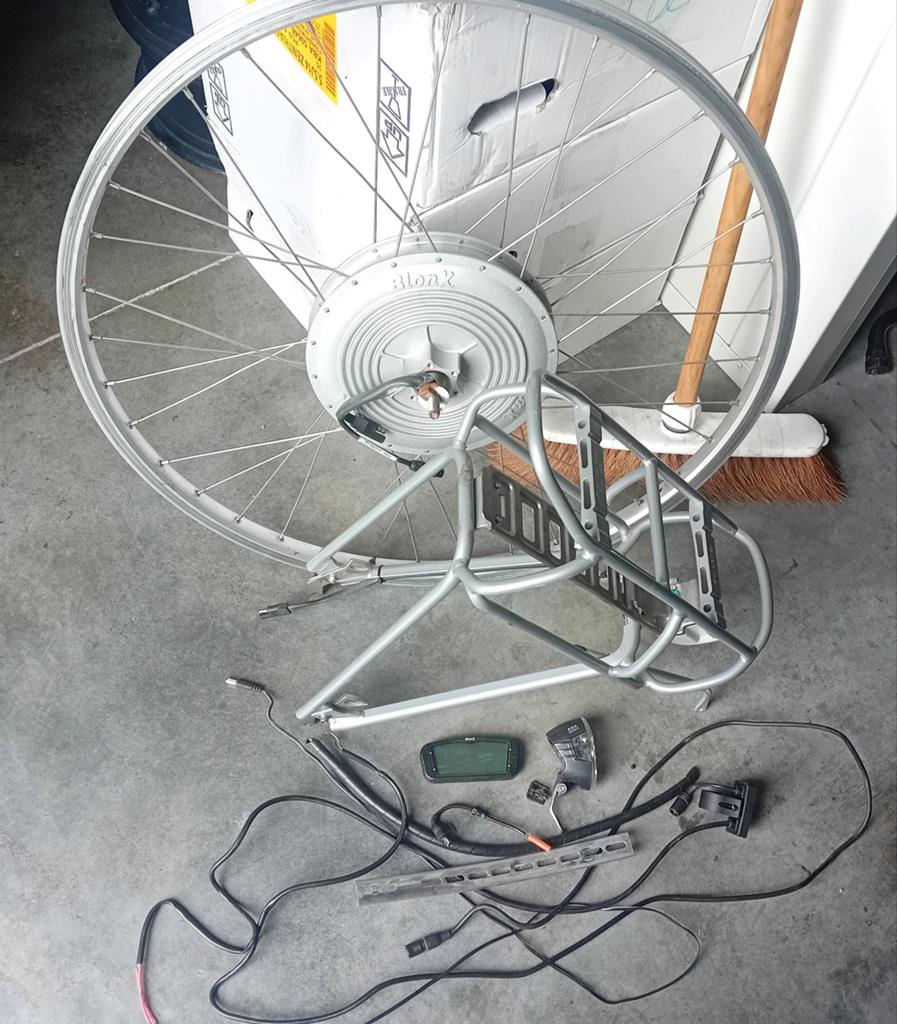 Onderdelen elektrische fiets BionX, Fietsen en Brommers, Elektrische fiets, Ophalen of Verzenden, Zo goed als nieuw, Motor