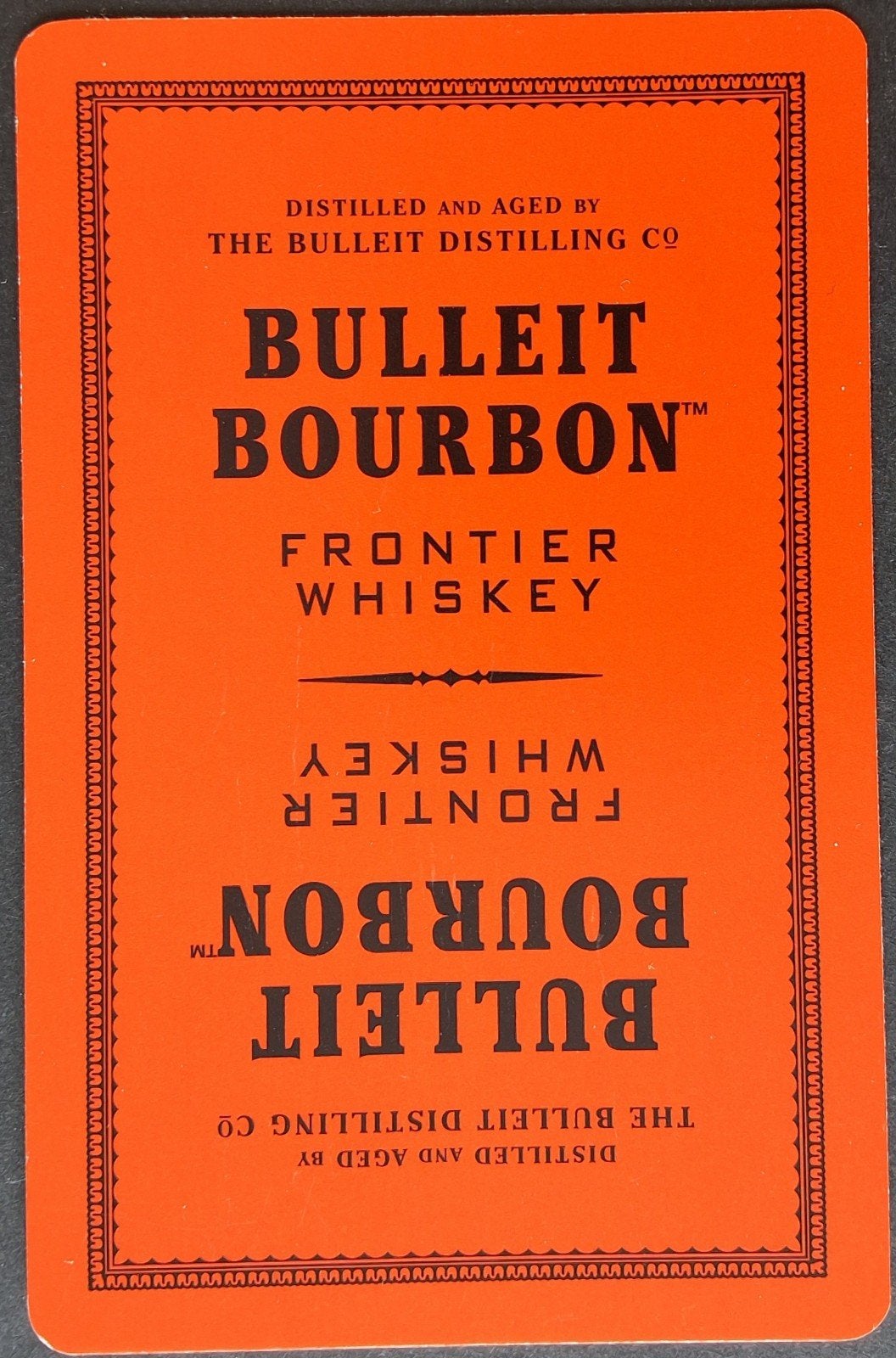 1 Speelkaart  Frontier Whiskey, Livres, Conseil, Aide & Formation, Enlèvement ou Envoi