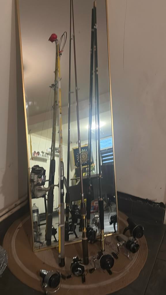 Pêche Vintage & Collection (Mitchell, Shakespeare, Daiwa), Enlèvement, Utilisé, Canne à lancer