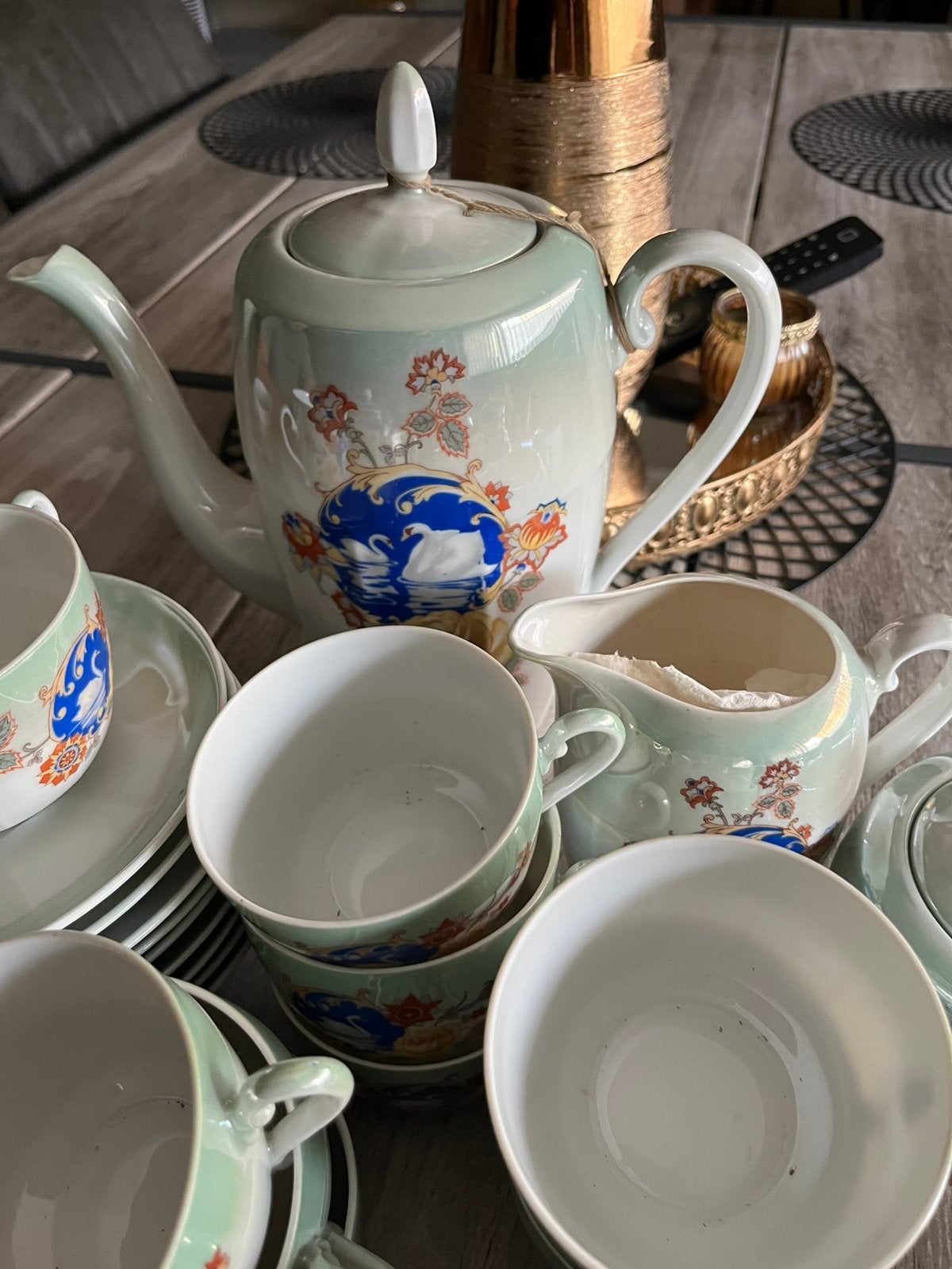 Servies, Ophalen