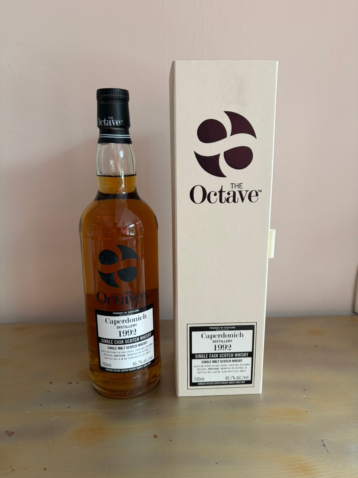 The Octave Caperdonich 1992, Verzamelen, Ophalen, Zo goed als nieuw