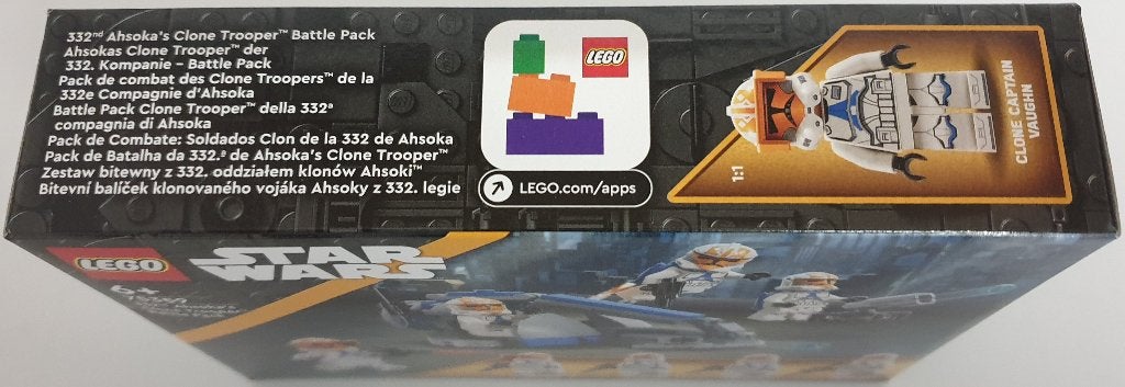 LEGO 332nd Ahsoka’s Clone Trooper Battle Pack - NEUF, Neuf, Lego, Ensemble complet, Pièces supplémentaires incluses