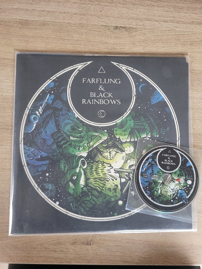 Farflung/Black Rainbows split lp, CD & DVD, Vinyles | Hardrock & Metal, Enlèvement ou Envoi, Comme neuf, LP