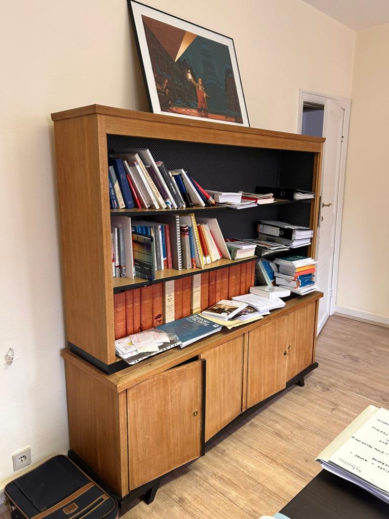 Bibliothèque en chene, Maison & Meubles, Armoires | Bibliothèques, Enlèvement, Comme neuf