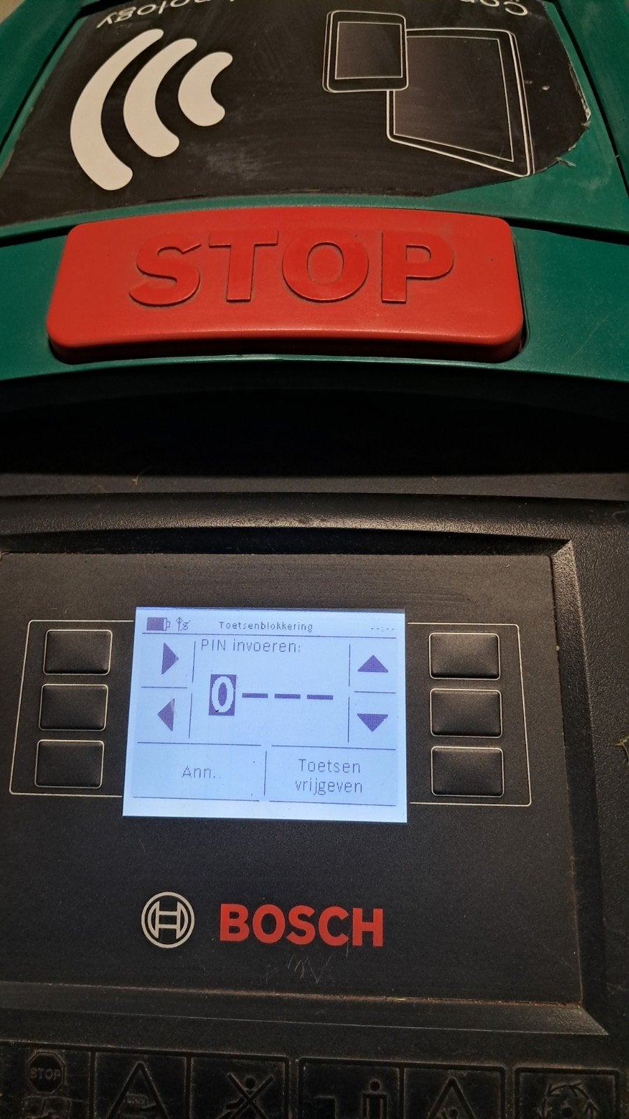 Robot Bosch Indego 1000, Ophalen, Gebruikt, Bosch Indego 1000