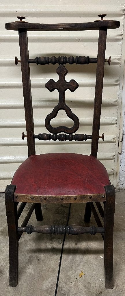 Chaise prie-Dieu/chaise de prière, Enlèvement