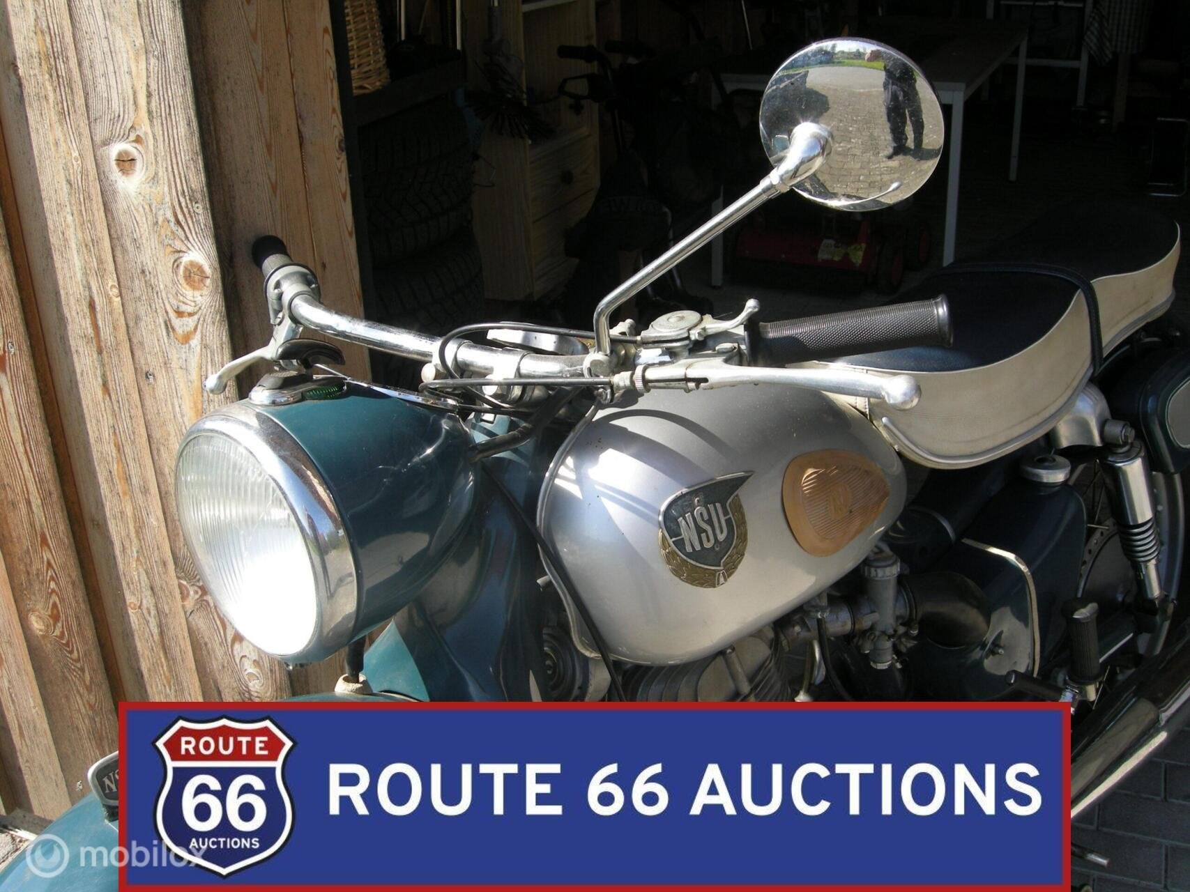 NSU Max Spezial | 1953 | Route 66 Auctions, Motos, Occasion, Autre, Manuelle
