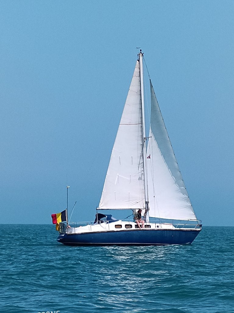 Phantom 34 te koop, Watersport en Boten, Kajuitzeilboten en Zeiljachten, Gebruikt, 1.90 meter, Binnenboordmotor, Tourjacht of cruiser