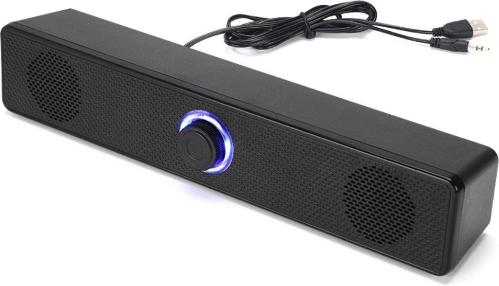 Luidspreker - USB Soundbar - Bedrade Regelaar, Computers en Software, Overige Computers en Software, Ophalen, Zo goed als nieuw