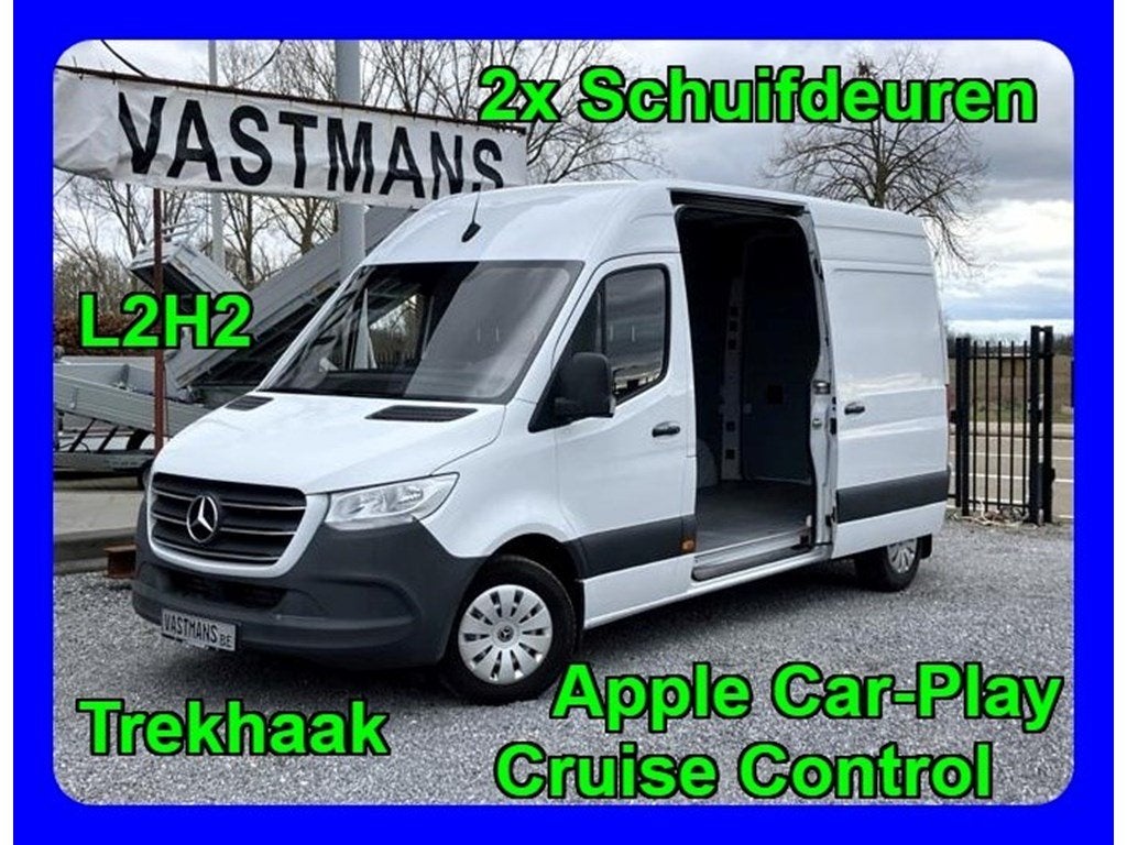 Mercedes-Benz Sprinter 314 / 27.700€ + BTW / 2x schuifdeur, Automaat, Monovolume, Start-stop-systeem, Wit