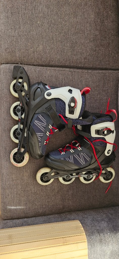 Roller Blades Skates Patin 46 EU Decathlon, Autres marques, Rollers 4 roues en ligne, Enlèvement ou Envoi, Réglable