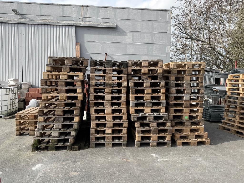 Europallets – sterk, praktisch en scherp geprijsd!, Doe-het-zelf en Bouw, Hout en Planken, Ophalen, Zo goed als nieuw, Pallet