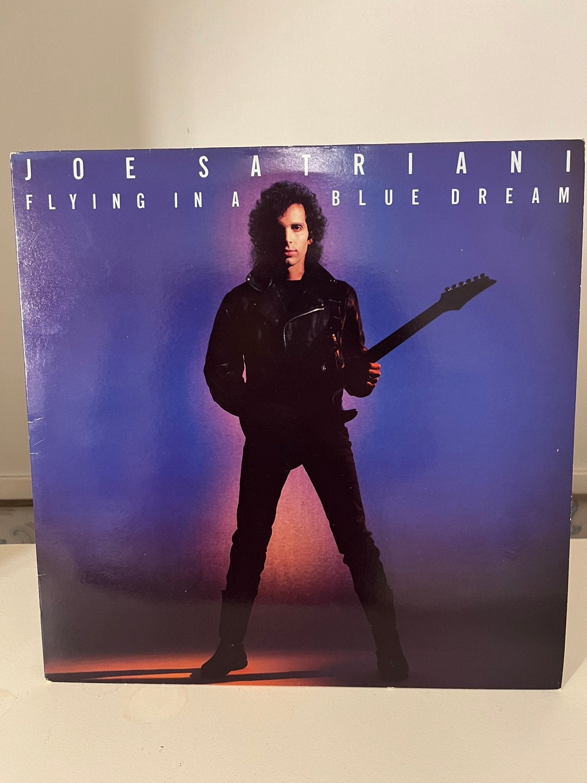 LP Joe Satriani « Flying in a blue dream» original, Enlèvement ou Envoi, Utilisé, LP