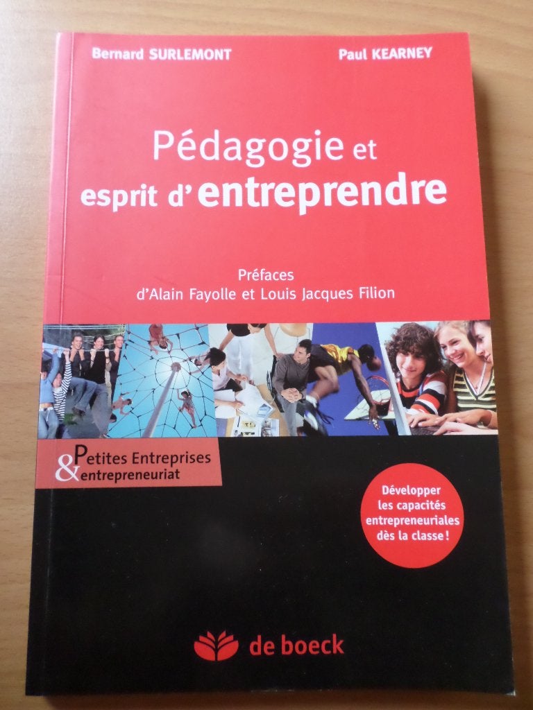 Livre Pédagogie et esprit d'entreprendre De Boeck Surlemont, Enlèvement ou Envoi, Comme neuf, De boeck