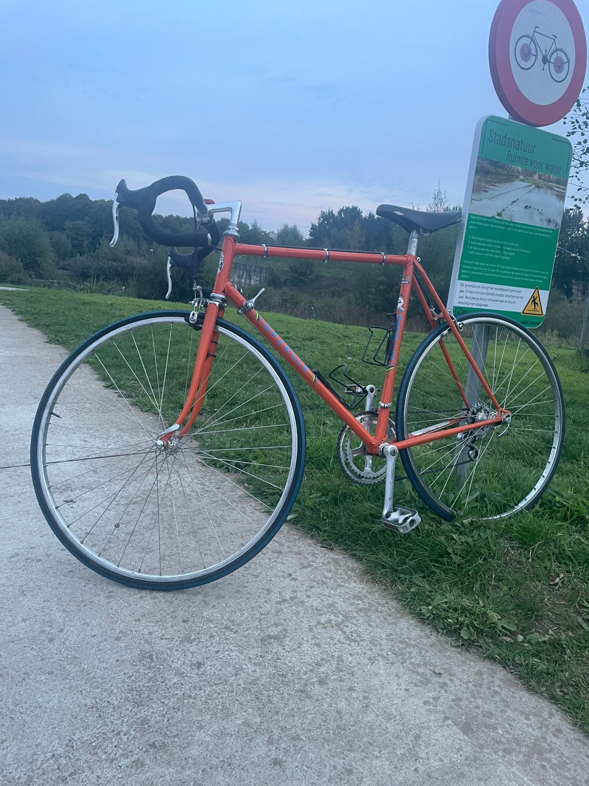 Gazelle mooie koersfiets, Fietsen en Brommers, Ophalen, 26 inch, Aluminium, Zo goed als nieuw