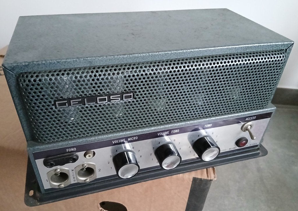Geloso amplifier type G3215-A, Enlèvement, Amplificateur