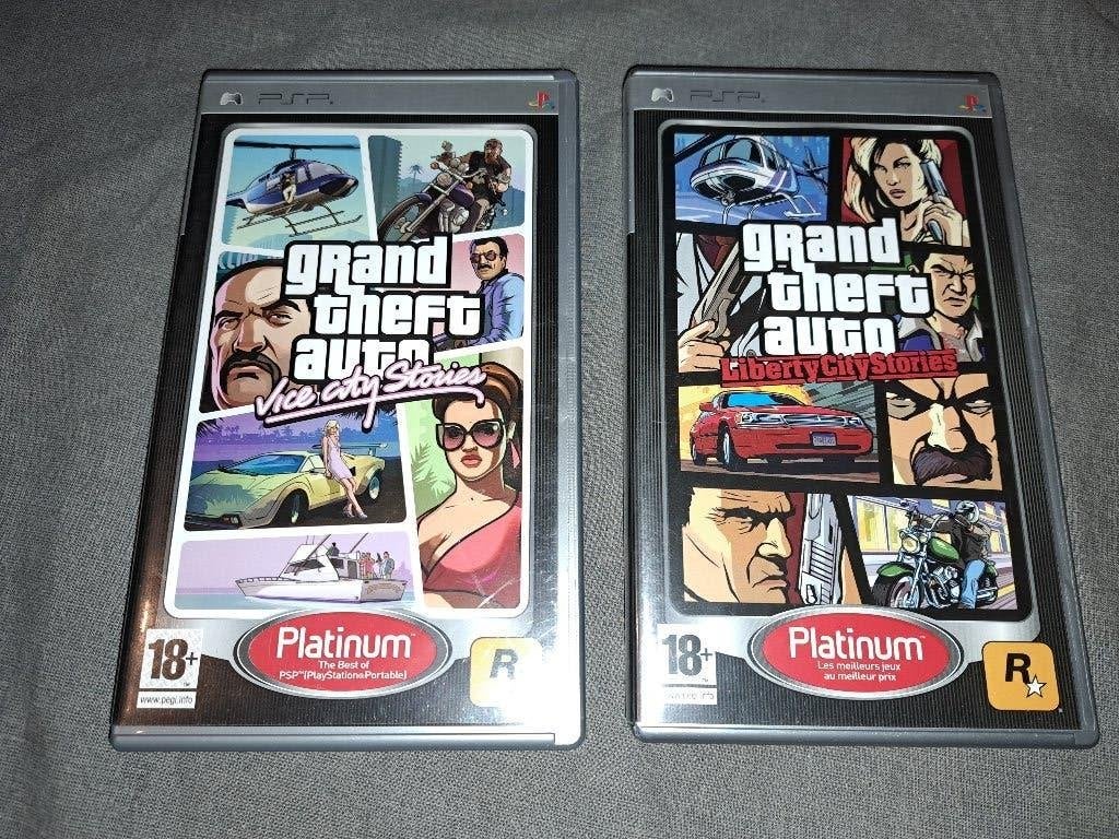 Psp GTA Vice City Stories & Liberty City Stories, Games en Spelcomputers, Ophalen of Verzenden, Zo goed als nieuw