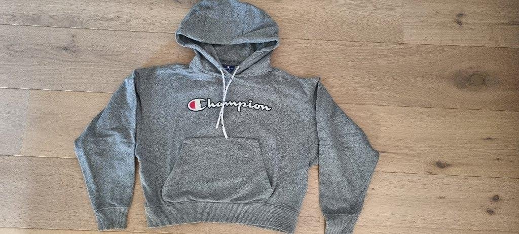 Champion hoodie met logo in nieuwstaat!, Enfants & Bébés, Vêtements enfant | Taille 176, Garçon ou Fille, Enlèvement ou Envoi