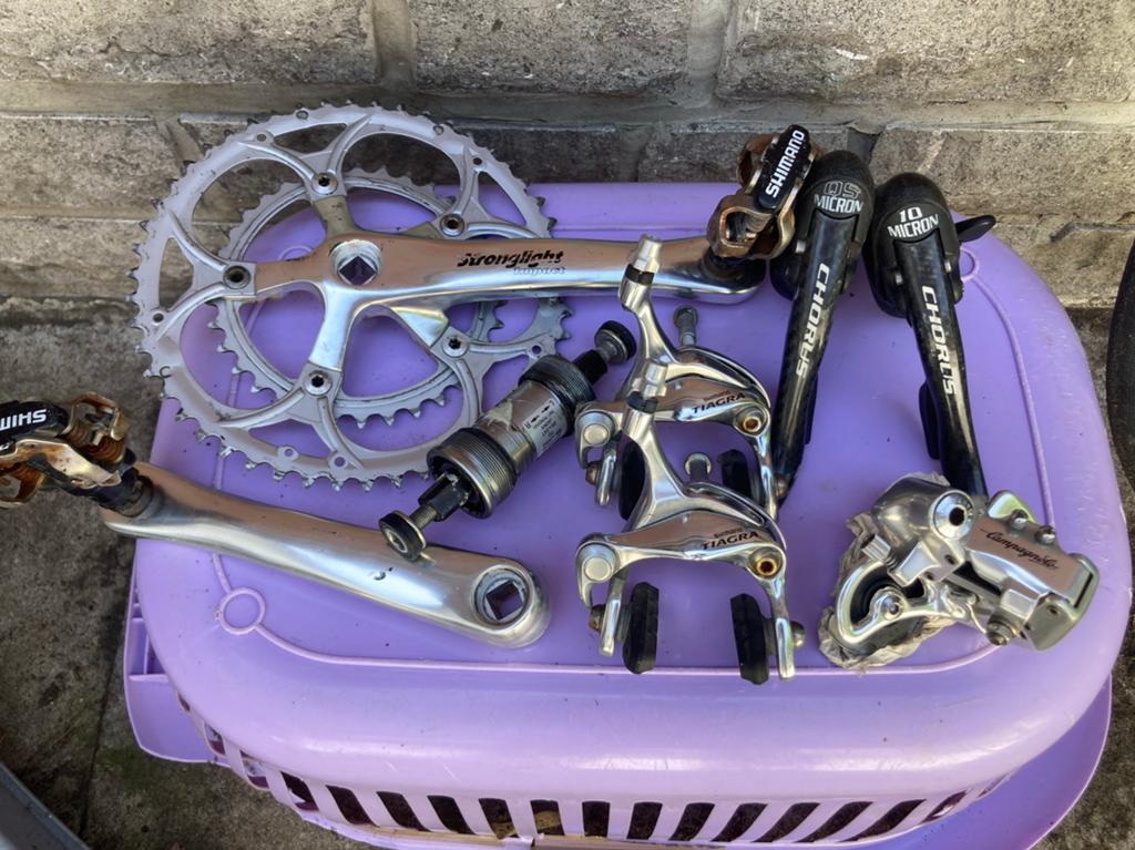 Onderdelen koersfiets, Fietsen en Brommers, Fietsen | Racefietsen, Gebruikt, 28 inch, Ophalen of Verzenden