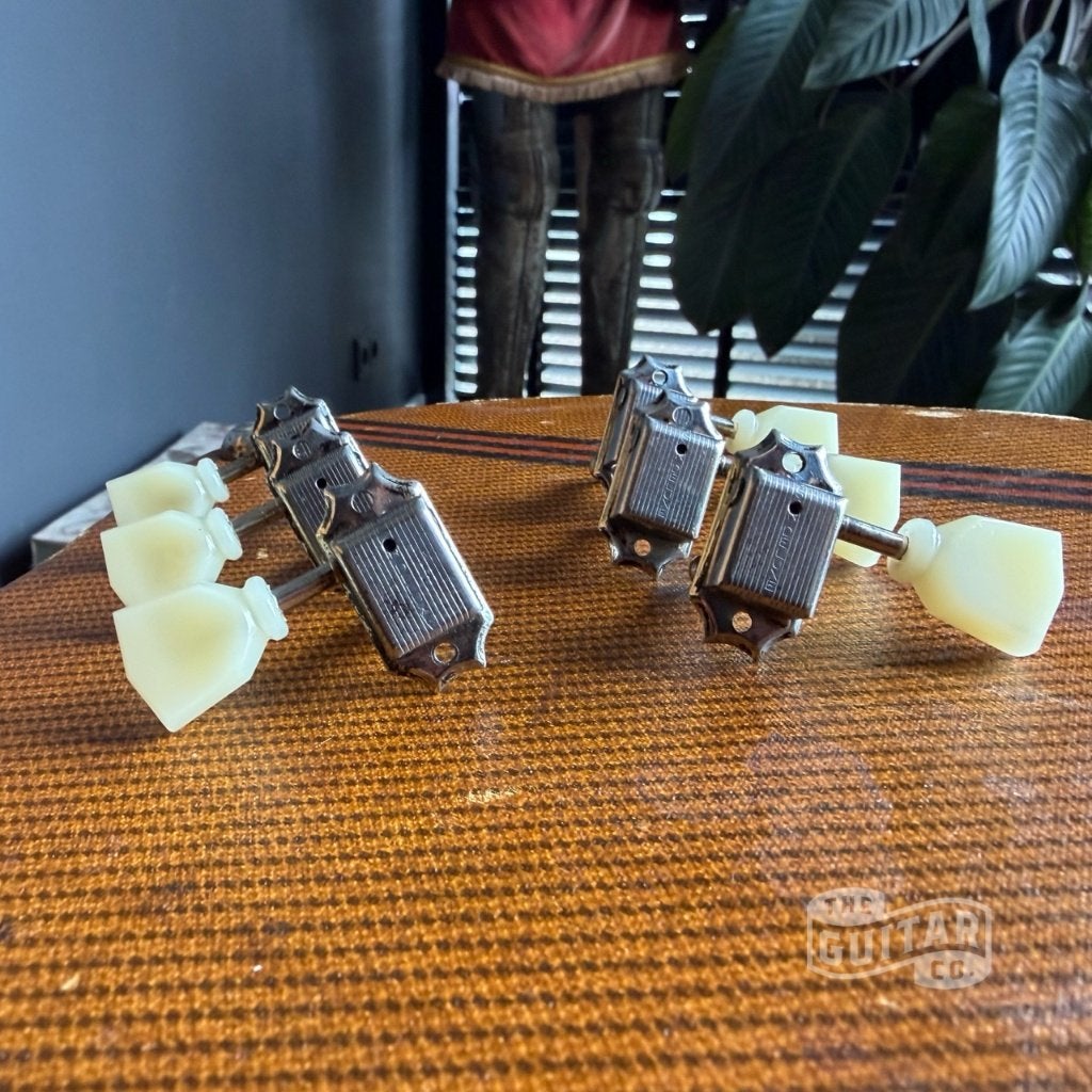 Kluson Single Line Single Ring Tuners 1958–1960, Musique & Instruments, Enlèvement ou Envoi, Utilisé, Guitare électrique