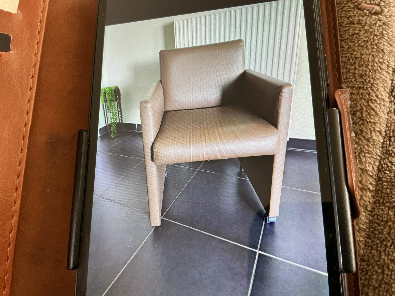 Set van 6 stoelen op wieltjes in ROESELARE, Enlèvement, Utilisé