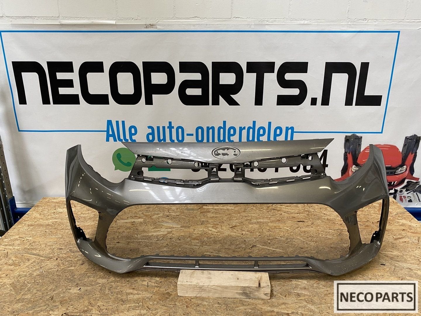 Kia picanto gt line 2017-2020 bumper voorbumper 1-F1-773, -, Voor, -, Ophalen of Verzenden