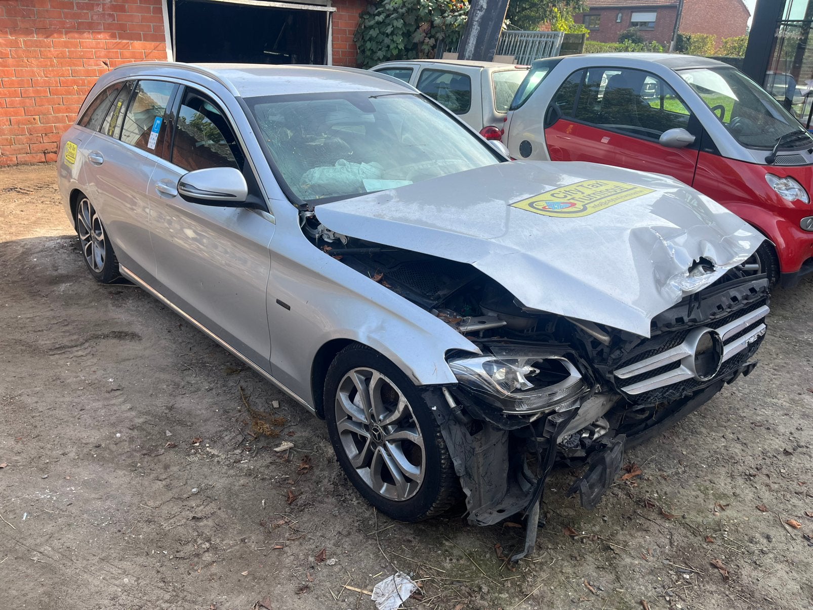Mercedes c 350 e, Enlèvement