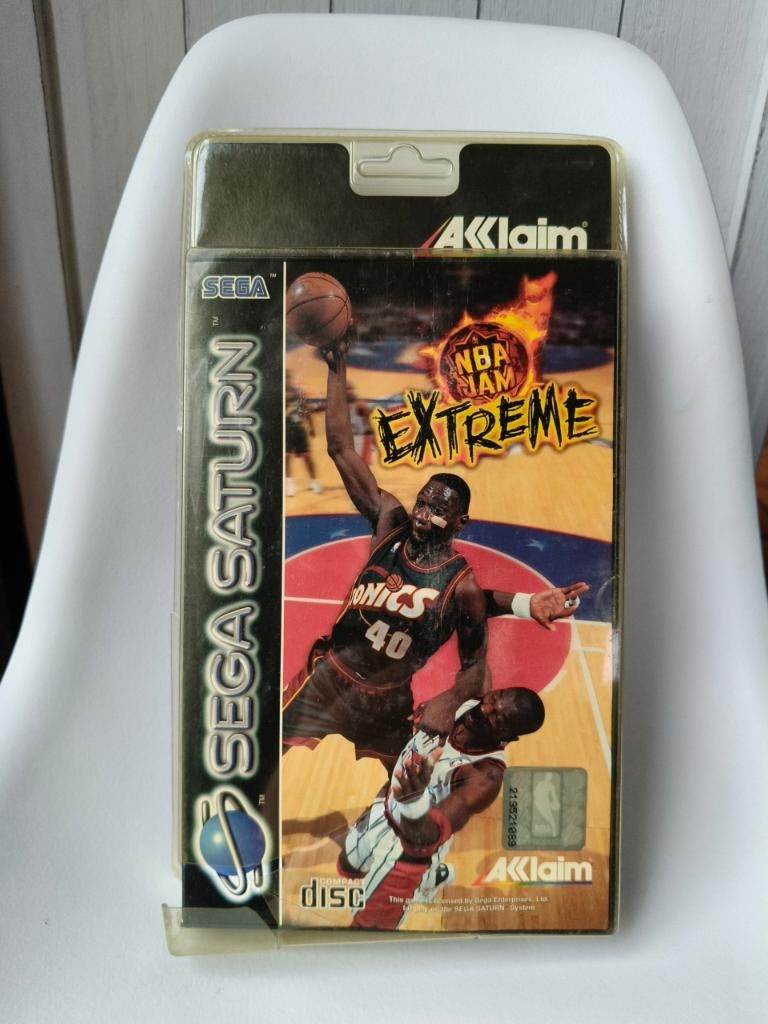 Sega Saturn spel NBA Jam Extreme - nieuw in plastic, Games en Spelcomputers, Games | Sega, Ophalen of Verzenden, Nieuw, Sport