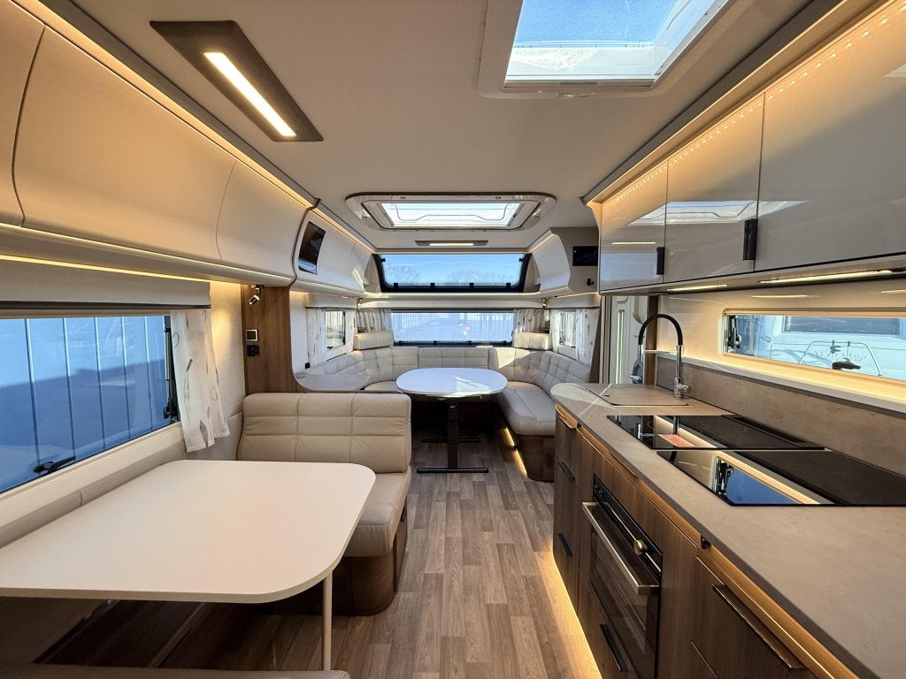 Kabe Imperial 880 TDL E2, Caravans en Kamperen, Rondzit, Bedrijf, Kabe, 2000 kg en meer