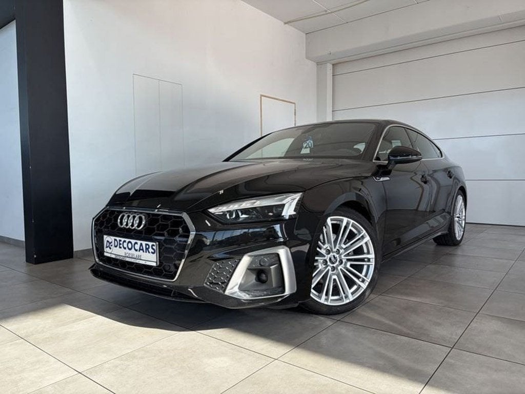 Audi A5 New S-Line / Leder / Apple Carplay - Android Auto /, Auto's, Audi, A5, ABS, Airbags, Alarm, Boordcomputer, Centrale vergrendeling