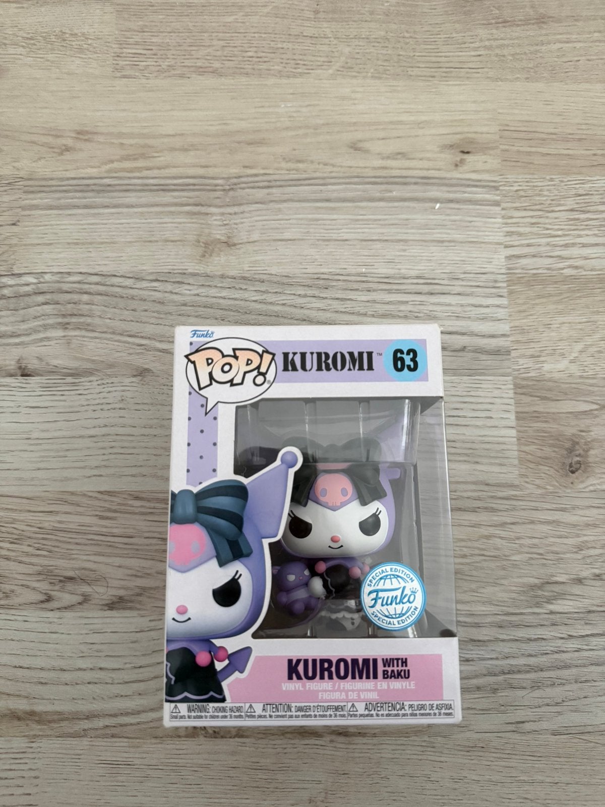 Funko Pop Kuromi 63, Enlèvement, Comme neuf