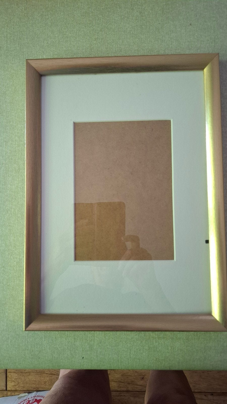 Fotokader met houten kader en plastic venster, Huis en Inrichting, Ophalen of Verzenden