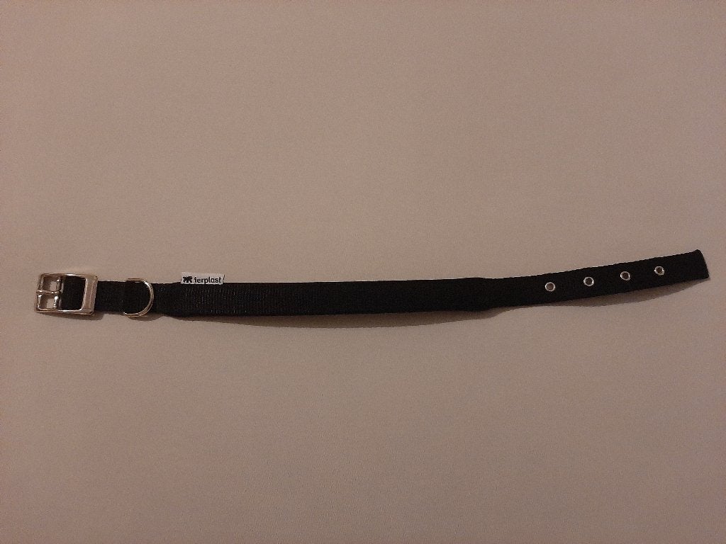 Collier pour chien noir Ferplast Lo. 47,5 cm La 2,3 cm, Enlèvement ou Envoi