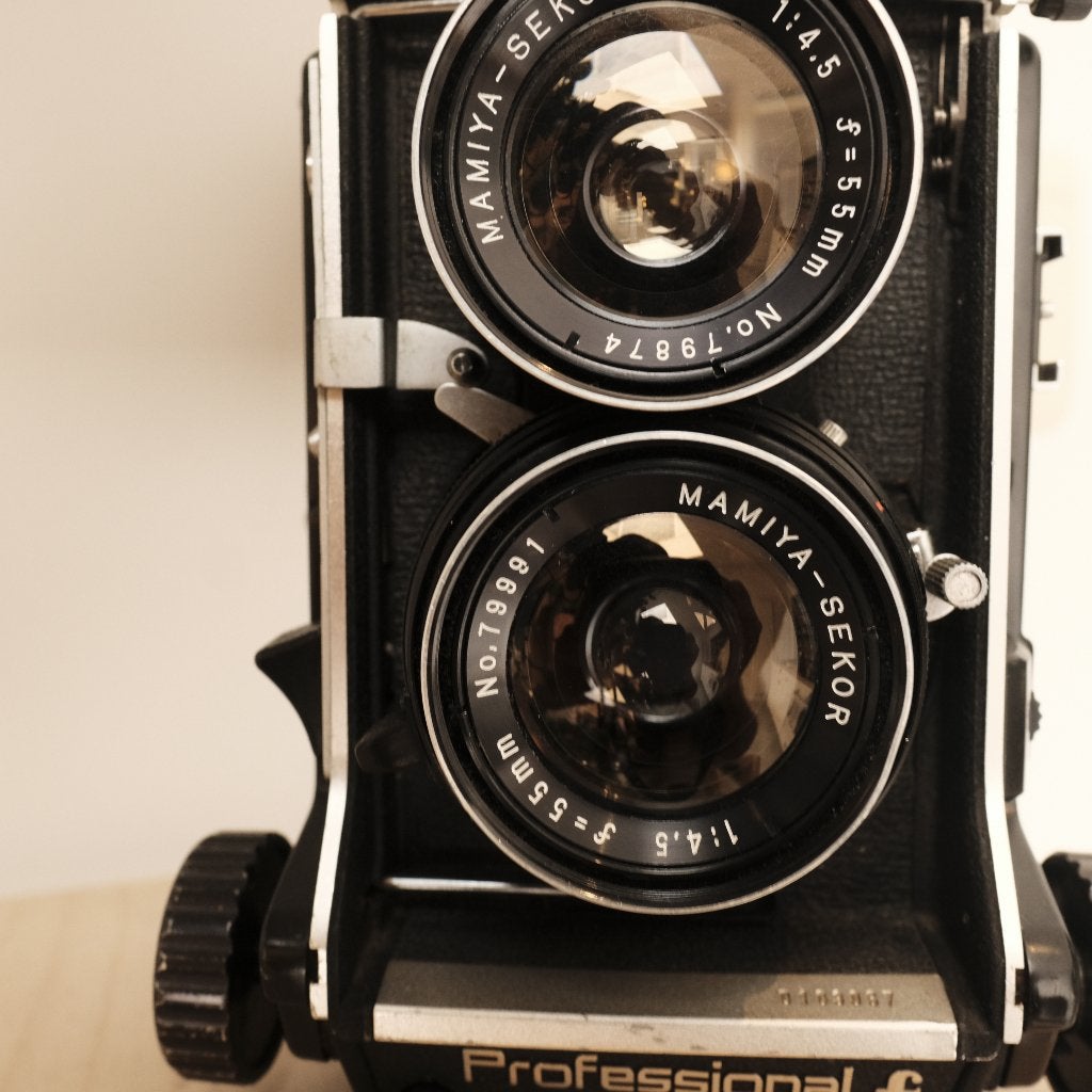 Appareil photo Argentique Moyen format, Enlèvement