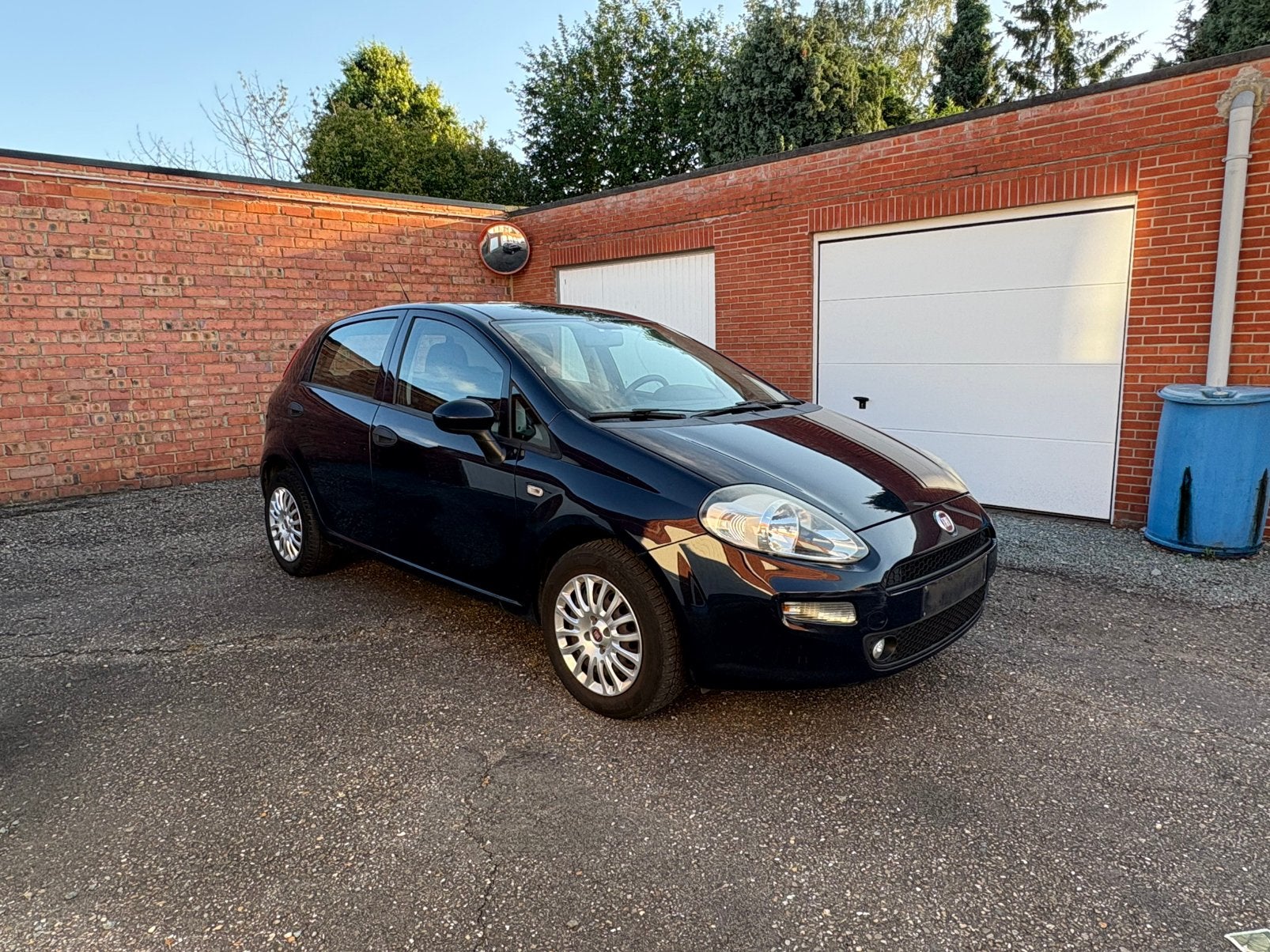 Fiat Punto 1.2 Street - 2016 - euro6B benzine, Auto's, Stof, Blauw, 5 deurs, Particulier