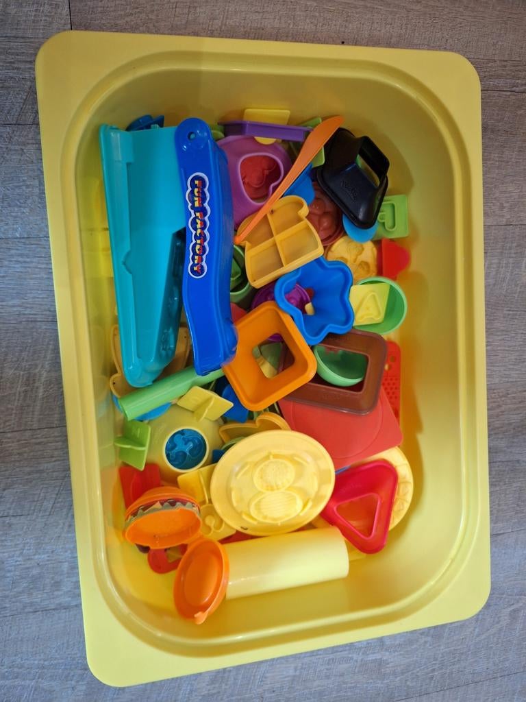 Vormpjes voor spelen met plasticine, Ophalen, Gebruikt, Ontdekken