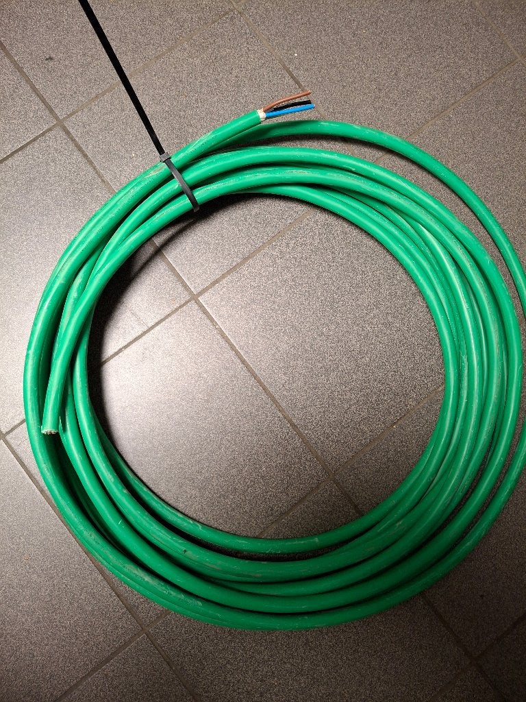 Xgb  5g10  nieuw 15meter, Bricolage & Construction, Électricité & Câbles, Enlèvement, Neuf