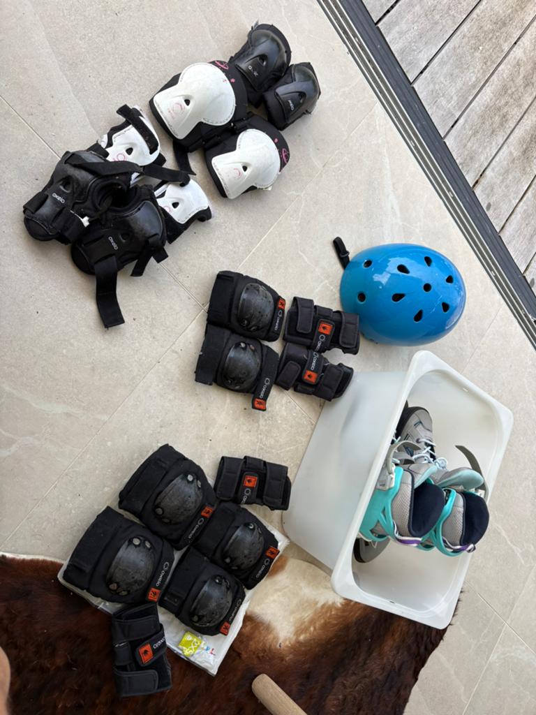 Skeelers Oxelo met 4x verstelbare maat 35-38, Kinderen, Inline skates 4 wielen, Ophalen, Overige merken