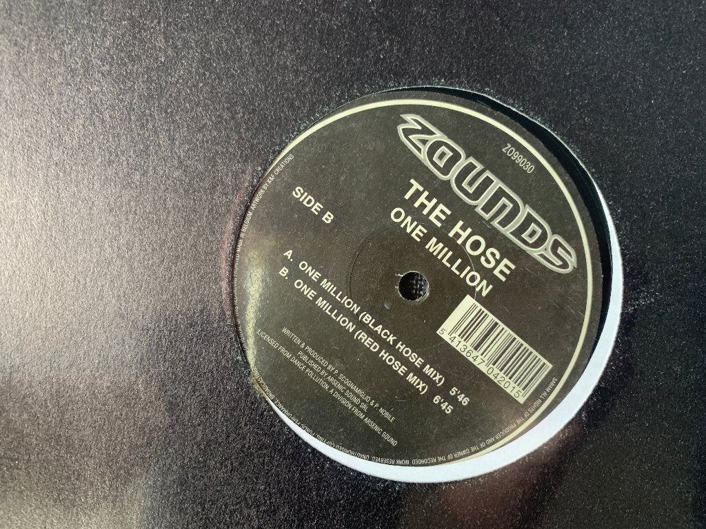 The Hose – One Million, Ophalen of Verzenden, Trance