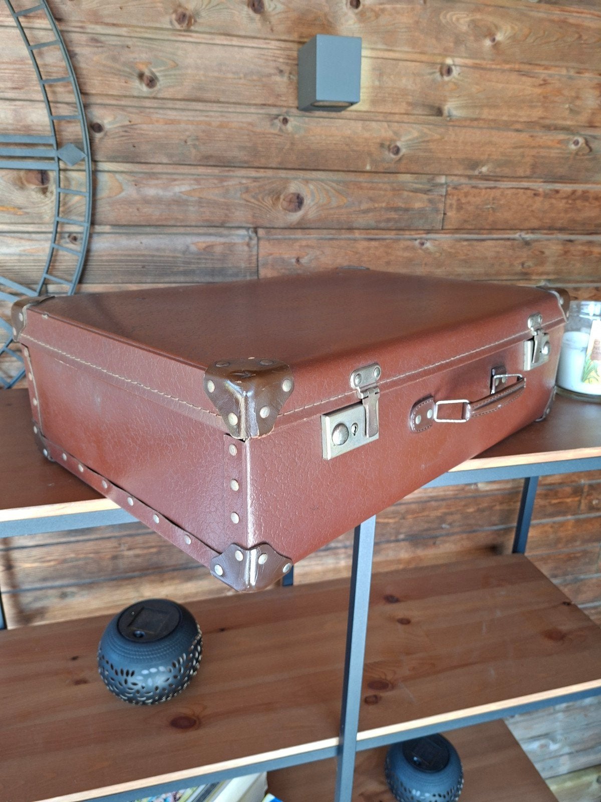 Decoratieve Vintage Koffer, Ophalen of Verzenden