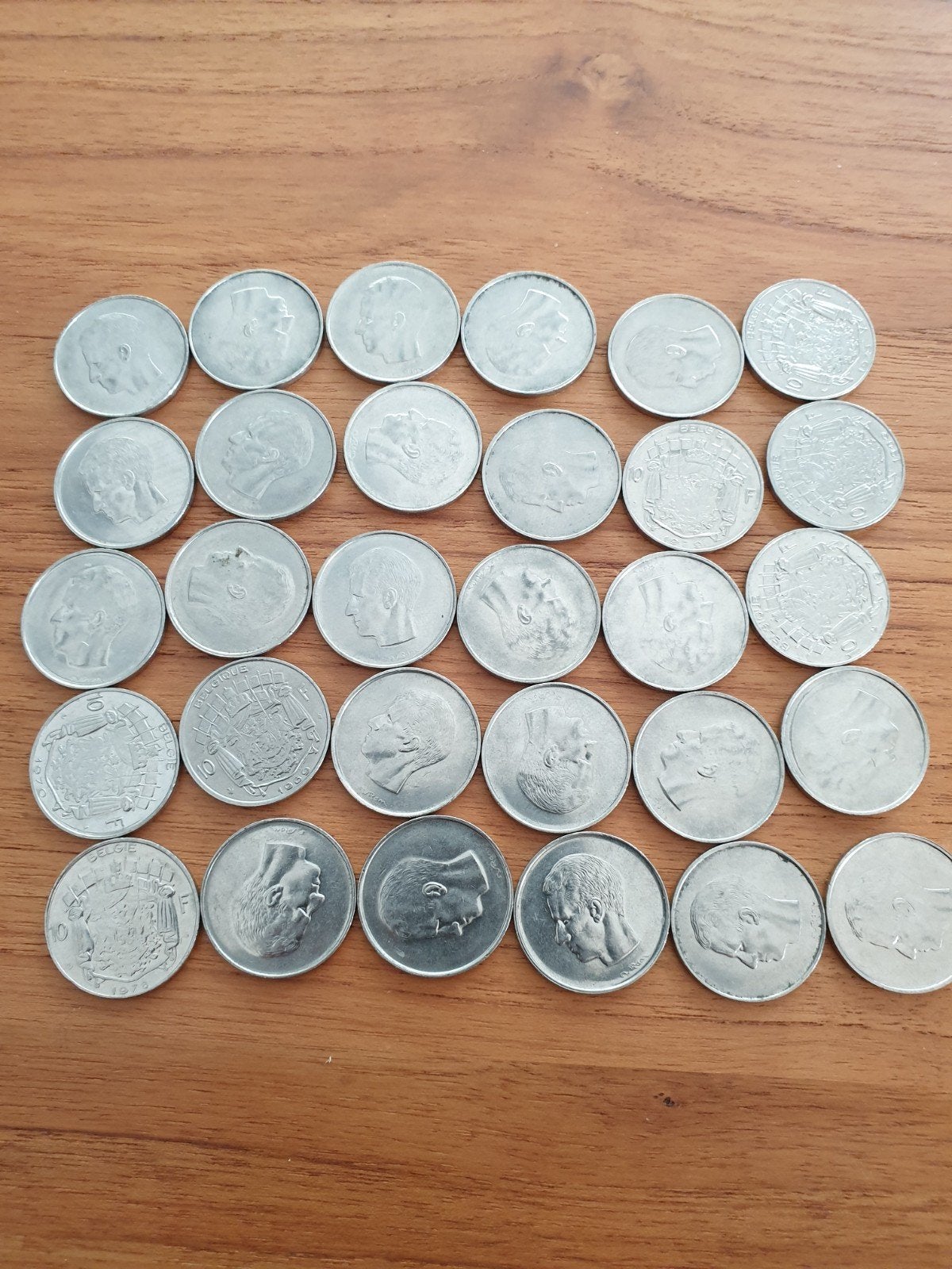 A vendre 30 pièces de 10 francs belge, Enlèvement