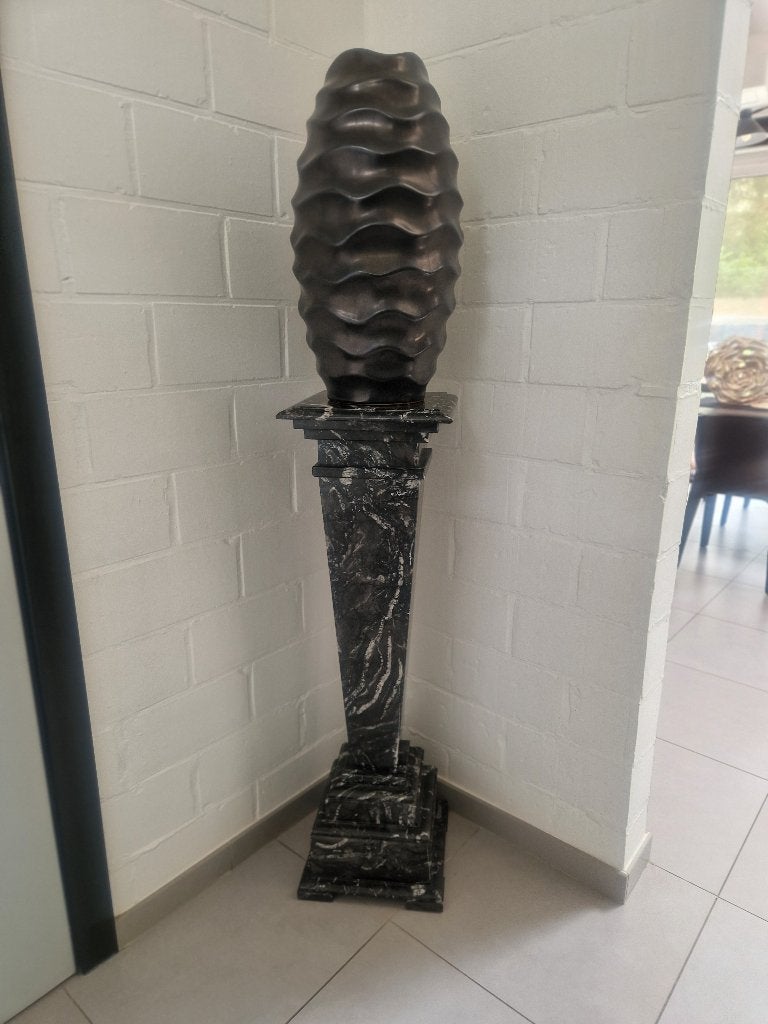 PRACHTIGE MARMEREN PIEDESTAL H 105 cm BIEDEN Vanaf € 1000, Enlèvement