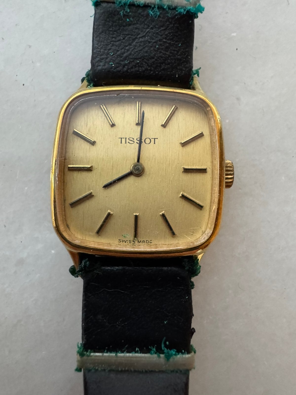 Antieke Tissot horloge, Enlèvement, Montre-bracelet, Tissot, 1960 ou plus tard