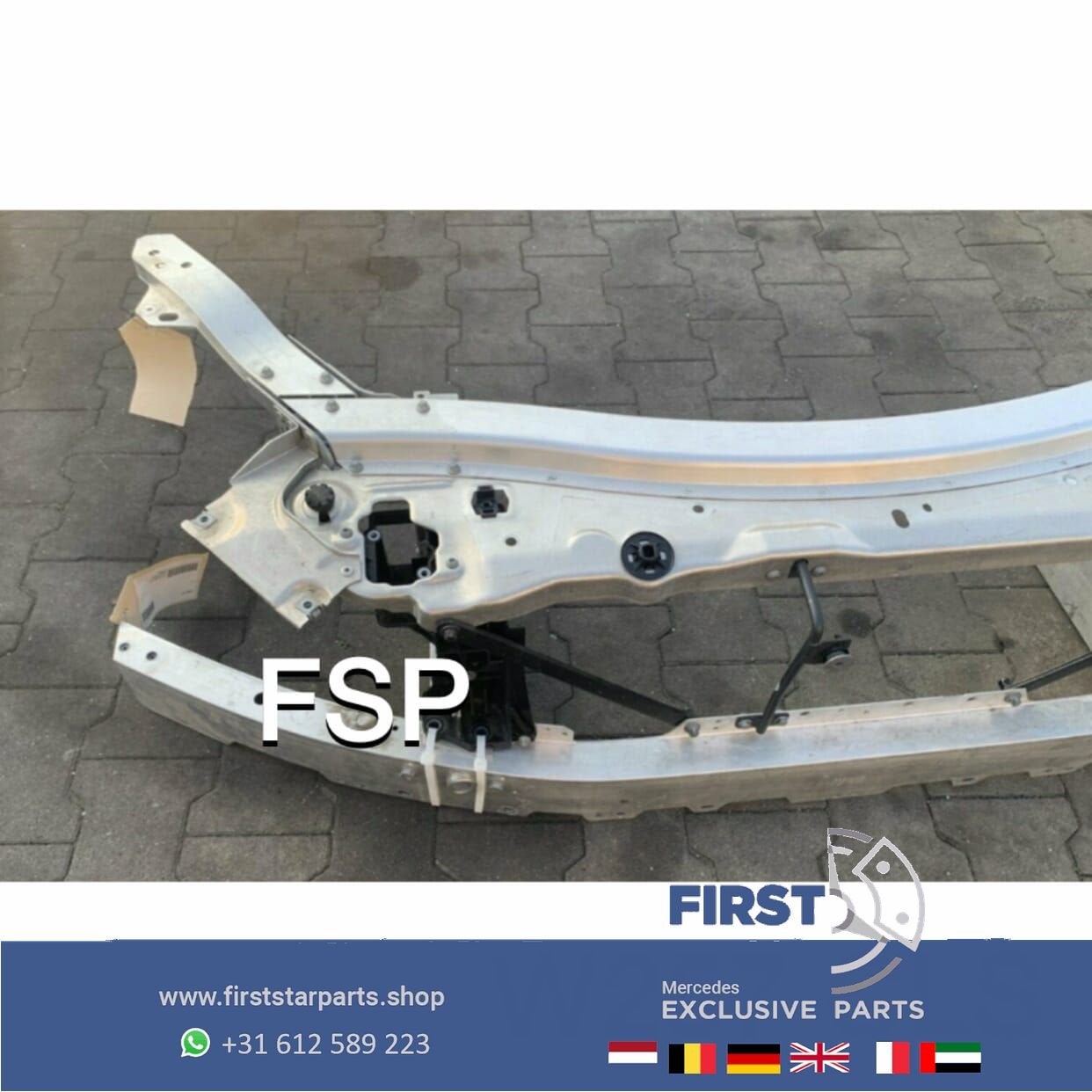 W257 C257 CLS COMPLEET VOORFRONT ORIGINEEL Mercedes FRONT 20, Gebruikt, -, Voor, Ophalen of Verzenden