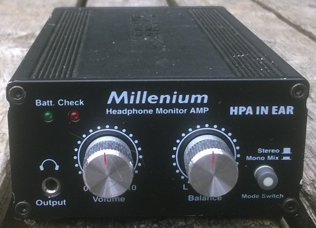 Hoofdtelefoon versterker Millenium HPA in-ear, Muziek en Instrumenten, Ophalen of Verzenden, Gebruikt, Volume